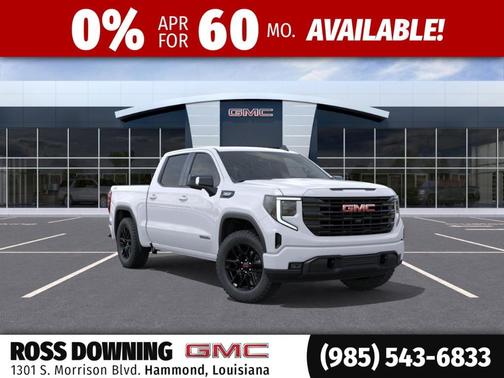 Summit White 2026 GMC Sierra 1500 Elevation