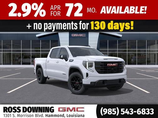 Summit White 2026 GMC Sierra 1500 Elevation