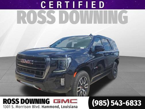 Midnight Blue Metallic 2024 GMC Yukon AT4