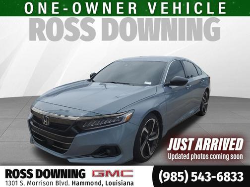 Gray 2022 Honda Accord Sport 1.5T