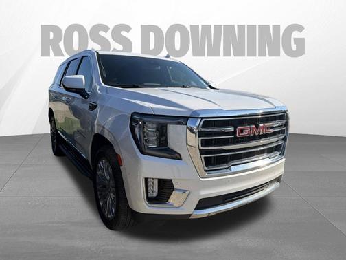 White Frost Tri-Coat 2023 GMC Yukon SLT