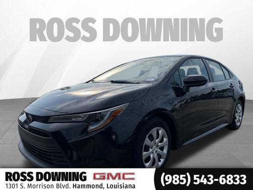 Midnight Black Metallic 2024 Toyota Corolla LE