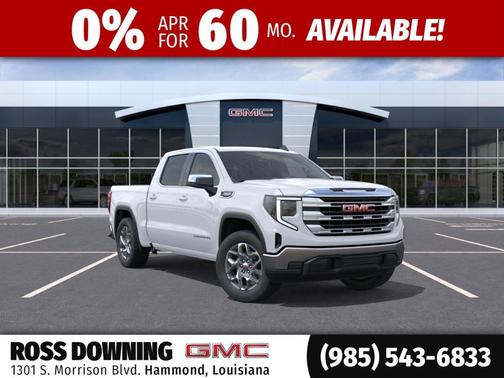 Summit White 2026 GMC Sierra 1500 SLE