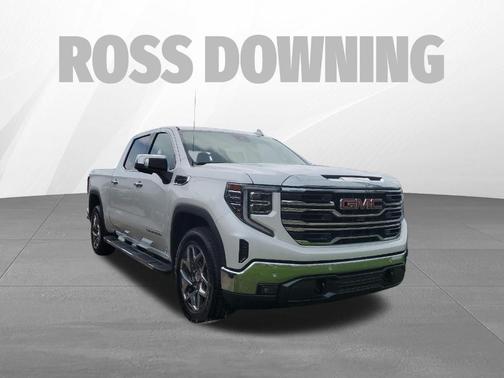 White Frost Tri-Coat 2025 GMC Sierra 1500 SLT