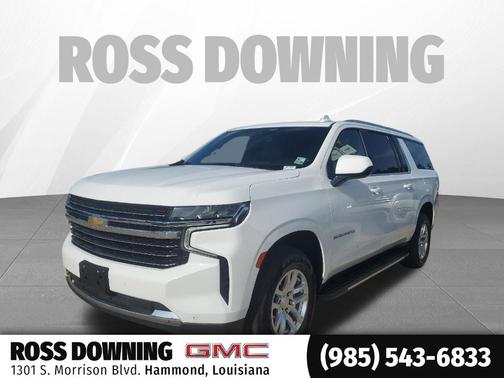 Summit White 2022 Chevrolet Suburban LT