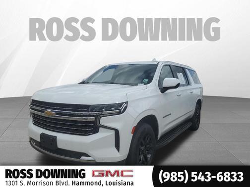 Summit White 2022 Chevrolet Suburban LT
