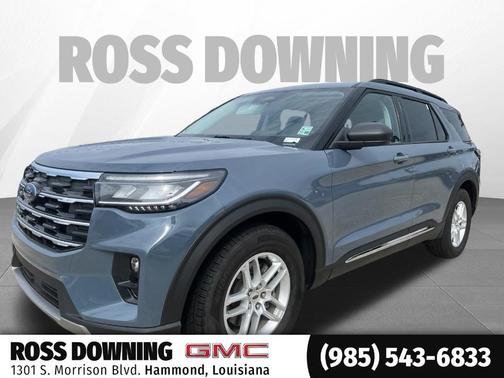 Vapor Blue 2025 Ford Explorer Active