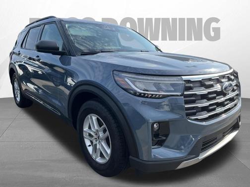 Vapor Blue 2025 Ford Explorer Active