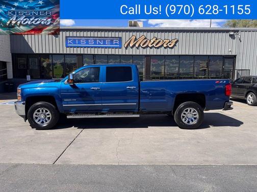 Deep Ocean Blue Metallic 2019 Chevrolet Silverado 3500 LTZ