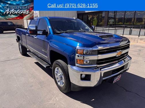 Deep Ocean Blue Metallic 2019 Chevrolet Silverado 3500 LTZ