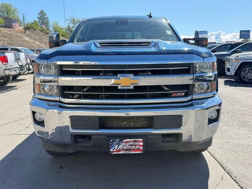 Deep Ocean Blue Metallic 2019 Chevrolet Silverado 3500 LTZ