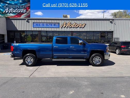 Deep Ocean Blue Metallic 2019 Chevrolet Silverado 3500 LTZ