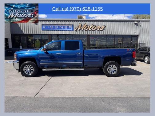 Deep Ocean Blue Metallic 2019 Chevrolet Silverado 3500 LTZ