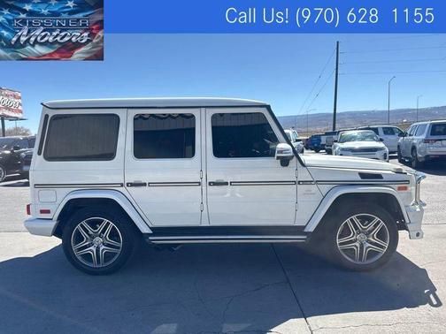 White 2016 Mercedes-Benz AMG G AMG G 63 4MATIC