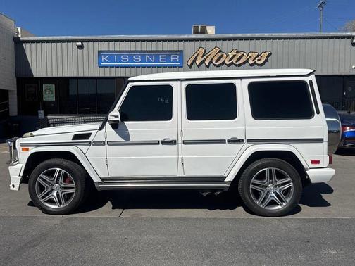 White 2016 Mercedes-Benz AMG G AMG G 63 4MATIC