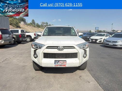 White 2022 Toyota 4Runner SR5 Premium