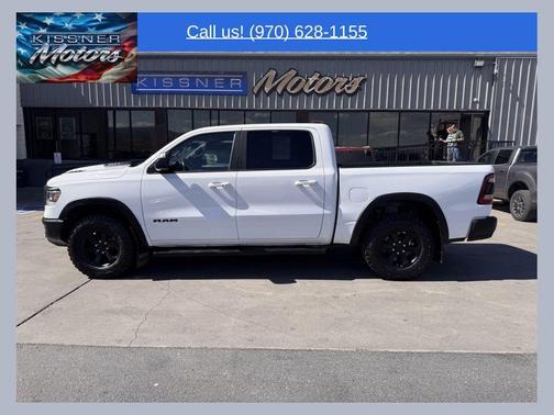 Bright White Clearcoat 2022 RAM 1500 Rebel