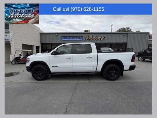 Bright White Clearcoat 2022 RAM 1500 Rebel