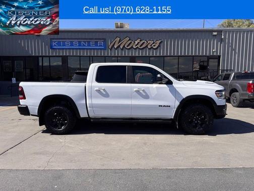 Bright White Clearcoat 2022 RAM 1500 Rebel