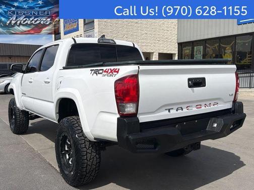 Super White 2017 Toyota Tacoma TRD Sport