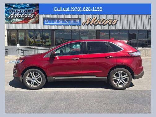 Ruby Red Metallic 2015 Ford Edge Titanium