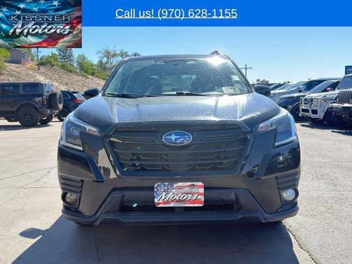 Crystal Black Silica 2023 Subaru Forester Premium