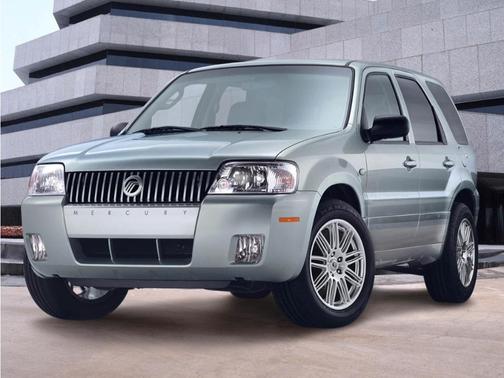 Red 2005 Mercury Mariner