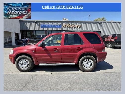 Red 2005 Mercury Mariner
