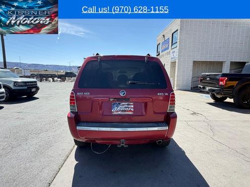Red 2005 Mercury Mariner