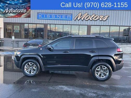 Diamond Black 2019 Jeep Cherokee Trailhawk