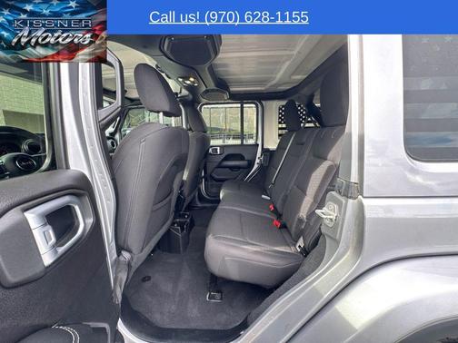 Billet Silver Metallic Clearcoat 2020 Jeep Wrangler Unlimited Sahara