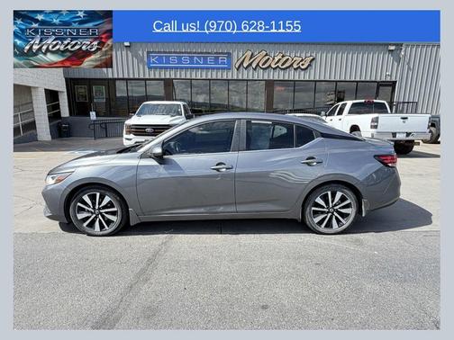 Gun Metallic 2021 Nissan Sentra SV