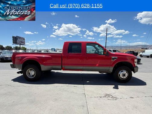 Red 2008 Ford F-350