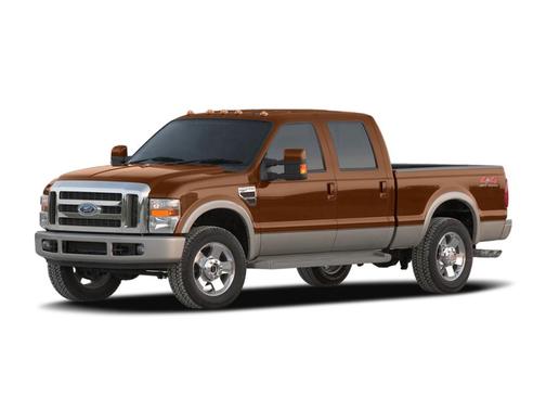 Red 2008 Ford F-350