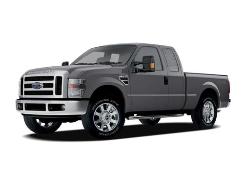 Red 2008 Ford F-350