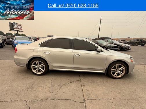 Silver 2014 Volkswagen Passat 2.0L TDI DSG SEL Premium