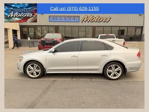 Silver 2014 Volkswagen Passat 2.0L TDI DSG SEL Premium