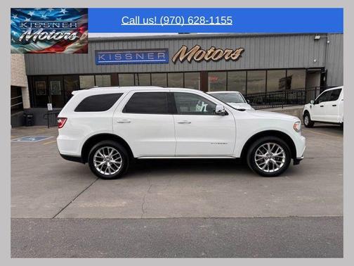 Bright White Clearcoat 2015 Dodge Durango Citadel