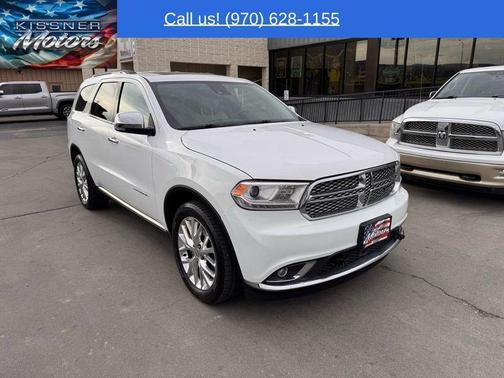 Bright White Clearcoat 2015 Dodge Durango Citadel