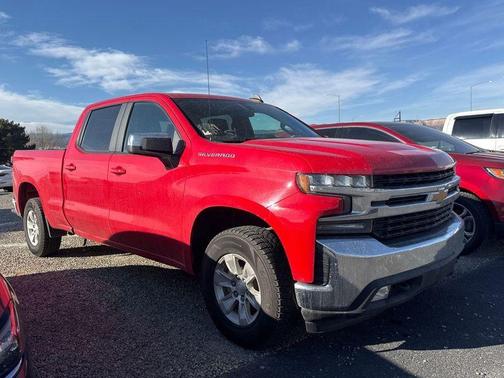 Red 2019 Chevrolet Silverado 1500 LT