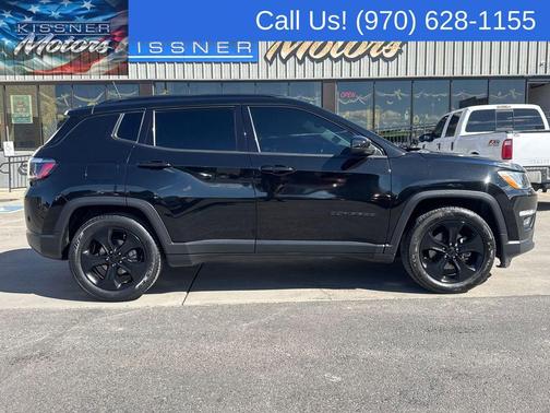 Diamond Black 2021 Jeep Compass Altitude