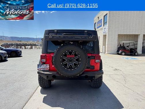 Firecracker Red 2014 Jeep Wrangler Unlimited Sport