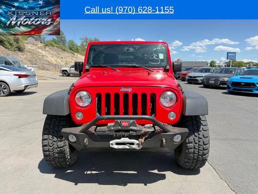 Firecracker Red 2014 Jeep Wrangler Unlimited Sport