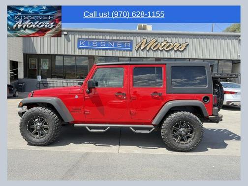 Firecracker Red 2014 Jeep Wrangler Unlimited Sport