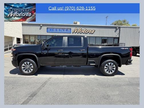 Black 2024 Chevrolet Silverado 2500 Custom