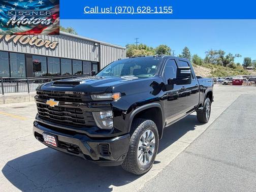 Black 2024 Chevrolet Silverado 2500 Custom