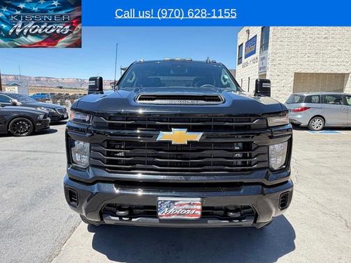 Black 2024 Chevrolet Silverado 2500 Custom