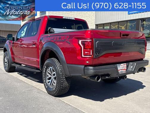 Ruby Red Metallic 2017 Ford F-150 Raptor