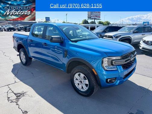Blue Metallic 2024 Ford Ranger XL