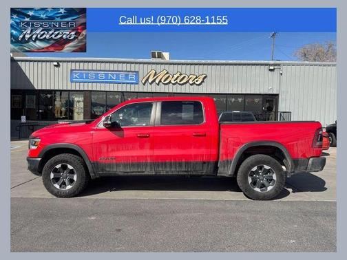 Flame Red Clearcoat 2019 RAM 1500 Rebel